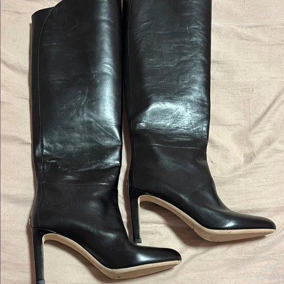 Jimmy Choo Black Heeled Boots - Picture 1 of 4